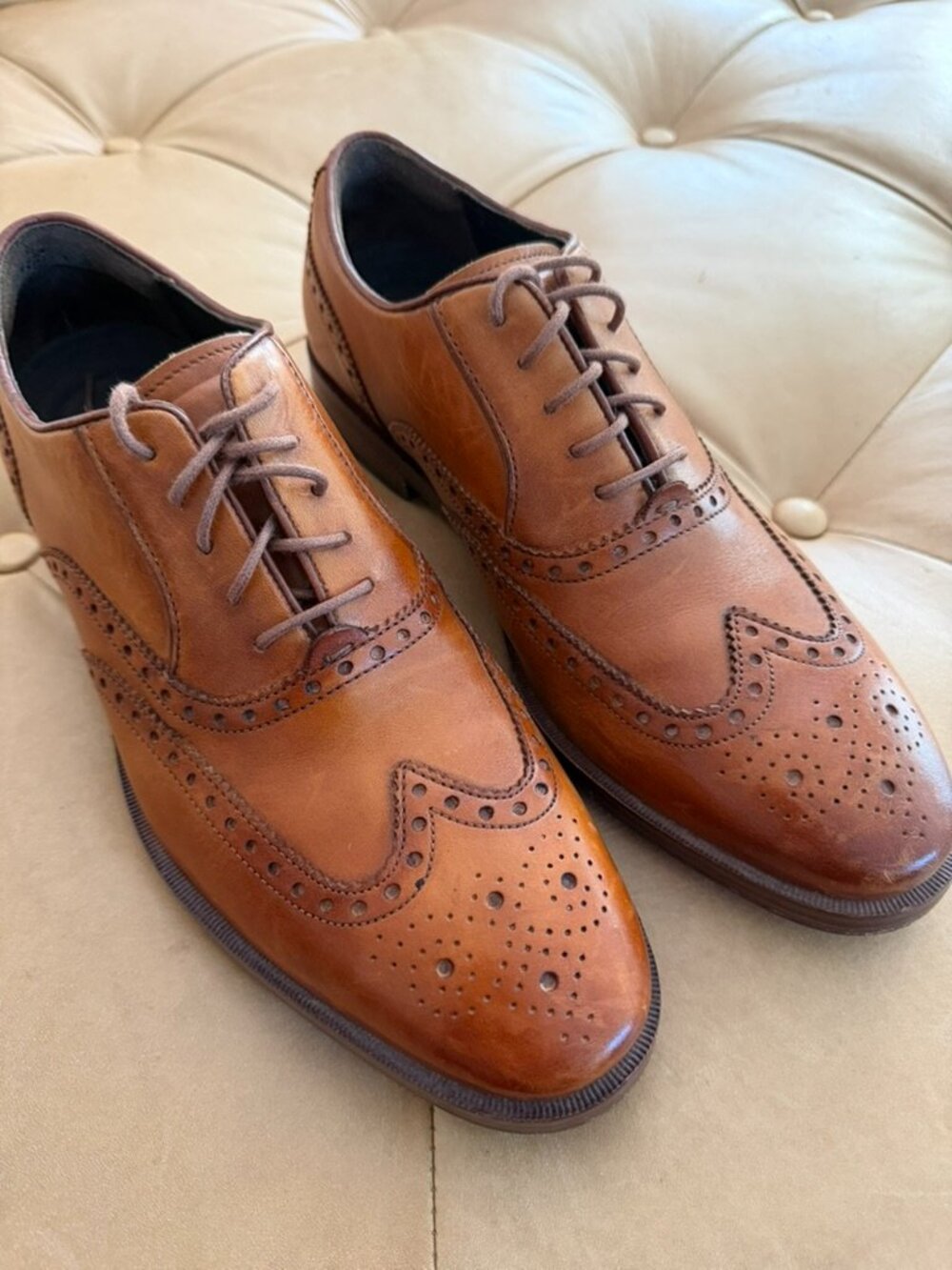 Cole Haan Full Brogue Dress Shoes